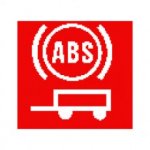 Durite - Switch Lens Top Red Trailer ABS Warning  - 5-791-31