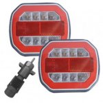 Durite - 5 Function Wireless Magnetic Rear Combination Lamps - 12V - 0-300-40