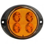 Durite - R65 LED Warning Light 4 Amber 12/24volt  - 0-441-14