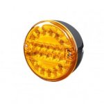Durite - Indicator 140mm Round LED Lamp 12/24 volt  - 0-097-51