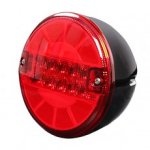 Durite - Stop/Tail 140mm Round LED Lamp 12/24 volt  - 0-097-54