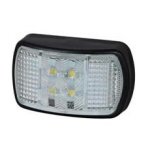 Durite - Lamp Front Marker Clear LED 12-24 volt  - 0-170-00