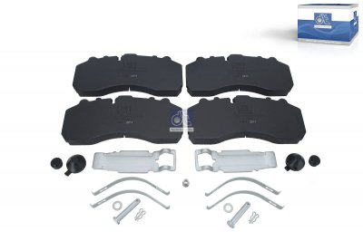 DT Spare Parts - Disc brake pad kit - 4.90930