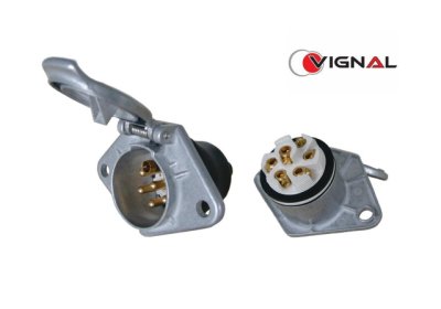 AM6254 7 PIN S SOCKET METAL