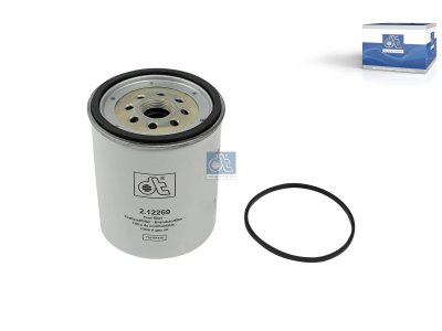 DT Spare Parts - Fuel filter, water separator, D: 108 mm, 1\