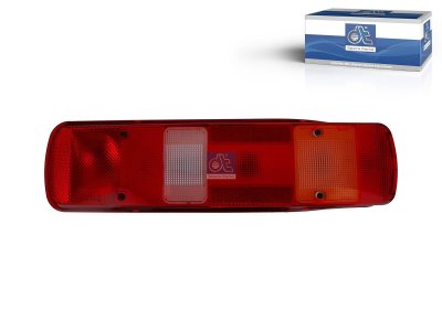 DT Spare Parts - Tail lamp, right, 24 V, Lb: 152 mm, M8, LTh: 20 mm, L: 500 mm, H: 130 mm, T: 90 mm - 2.24416