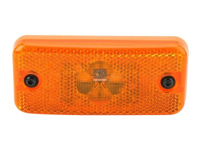 DT Spare Parts - Side marking lamp, Lb: 84 mm, L: 110 mm, H: 50 mm, T: 18 mm - 2.24495