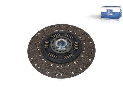 DT Spare Parts - Clutch disc, D: 430 mm, 24 teeth - 2.30298