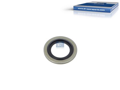 DT Spare Parts - Seal ring, d: 16.8 mm, D: 24 mm, H: 2.5 mm - 2.32212 - 2 Pack