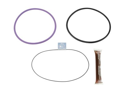 DT Spare Parts - Seal ring kit, cylinder liner, d1: 132.5 mm, d2: 133 mm, H1: 1.6 mm, H2: 5.8 mm - 2.32406