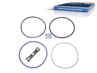 DT Spare Parts - Seal ring kit, d1: 144.5 mm, d2: 143 mm, H1: 1.6 mm, H2: 5.8 mm - 2.32407