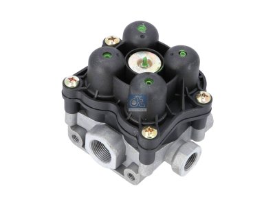 DT Spare Parts - 4-circuit-protection valve, M16 x 1,5, M22 x 1,5, max. 20 bar, Po21: 6.3 bar, Po22: 6.3 bar, Po23: 5.8 bar, Po24: 5.8 bar, Pc21: 5 bar, Pc22: 5 bar, Pc23: 4.5 bar, Pc24: 4.5 bar - 2.44047