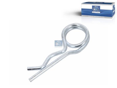 DT Spare Parts - Cotter pin, D: 20 mm, L: 64 mm, S: 4 mm, DIN 11024 D - 2.62059 - 10 Pack