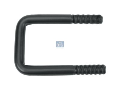 DT Spare Parts - U-bolt, M24 x 3, LTh: 70 mm, L: 185 mm, w: 101 mm - 2.61933 - 2 Pack