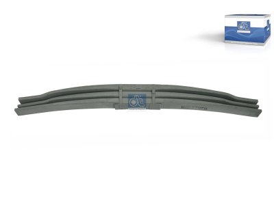 DT Spare Parts - Leaf spring, rear, L: 1630 mm, W: 75 mm, 2x49 + 1x55 - 2.62534