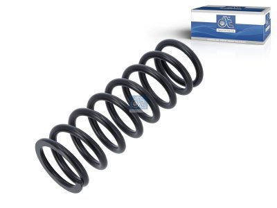 DT Spare Parts - Spring, cabin shock absorber, d: 65.6 mm, D: 87 mm, L: 256 mm, S: 10.7 mm - 2.70404
