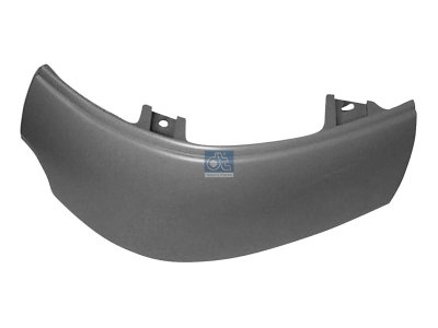 DT Spare Parts - Bumper, left, plastic, grey - 2.75053