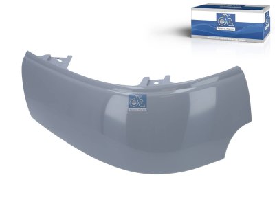 DT Spare Parts - Bumper, right, plastic, grey - 2.75055