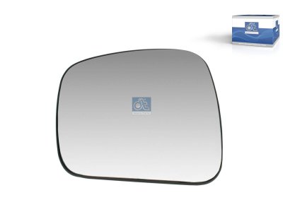 DT Spare Parts - Mirror glass, wide view mirror, heated, D: 300 mm, R: 300 mm, W: 189 mm, H: 200 mm - 2.73216
