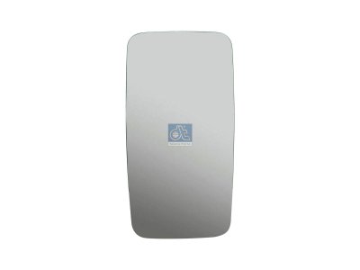 DT Spare Parts - Mirror glass, main mirror, heated, R: 1800 mm, W: 190 mm, H: 375 mm - 2.73065