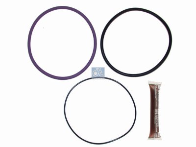 DT Spare Parts - Seal ring kit, cylinder liner, d1: 132.5 mm, d2: 133 mm, H1: 2.4 mm, H2: 5.8 mm - 2.91139