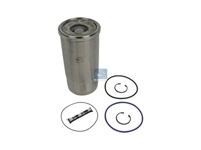 DT Spare Parts - Piston with liner, D: 120.6 mm - 2.90103