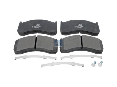 DT Spare Parts - Disc brake pad kit, W: 210 mm, S: 30 mm, H: 102 mm - 2.94074