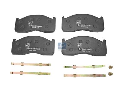 DT Spare Parts - Disc brake pad kit, W: 216 mm, S: 30 mm, H: 97 mm - 2.94073