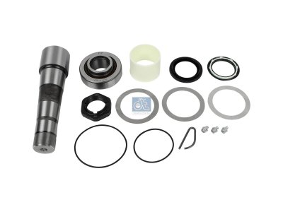 DT Spare Parts - King pin kit, with bearing, D1: 60 mm, D2: 40 mm, M40 x 1,5, L: 226.5 mm - 2.95018
