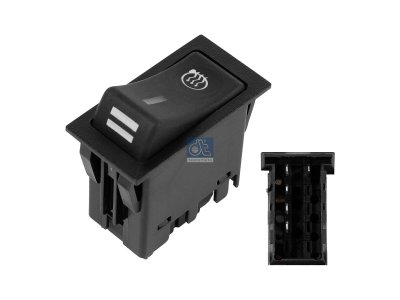 DT Spare Parts - Rocker switch, mirror heater - 3.33324