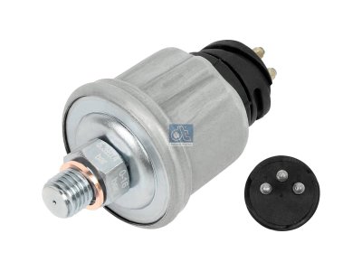 DT Spare Parts - Air pressure sensor, M12 x 1,5, 5.3 bar, SPmax: 16 bar - 3.37009