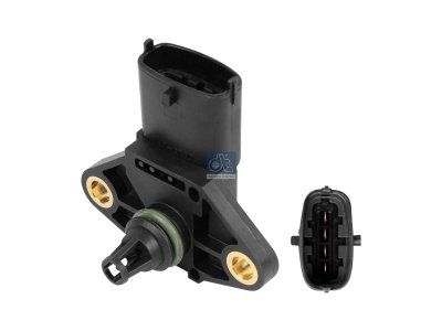 DT Spare Parts - Charge pressure sensor, b: 6.4 mm, Lb: 48.3 mm, 4 poles - 3.37015