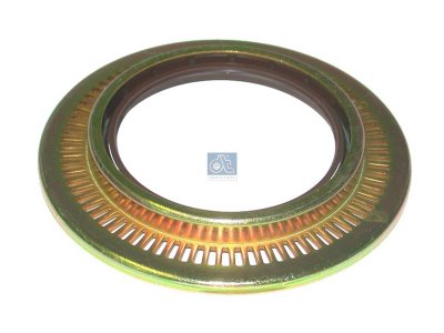 DT Spare Parts - Oil seal, d: 81 mm, D1: 100 mm, D2: 137 mm, H1: 10 mm, H2: 15.5 mm - 3.60115
