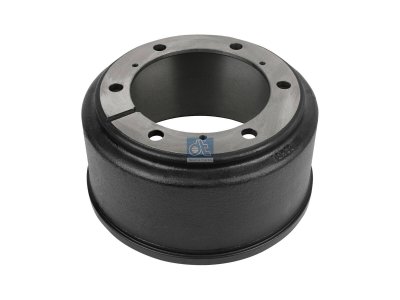 DT Spare Parts - Brake drum, D: 325 mm, 6 bores, b: 20 mm, P: 245 mm, d: 206 mm, H: 192 mm, B: 157 mm - 3.62006