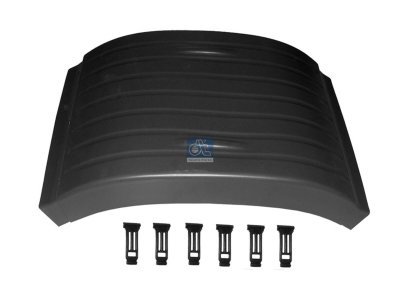 DT Spare Parts - Fender, rear, center, W: 680 mm - 3.80206