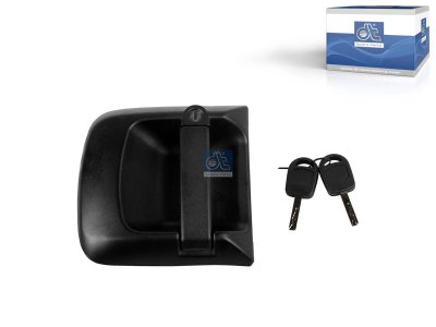 DT Spare Parts - Door handle, left - 3.85006