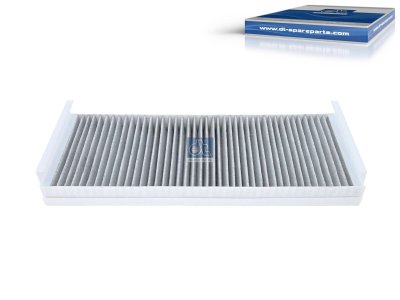 DT Spare Parts - Cabin air filter, activated carbon, L: 465 mm, W: 180 mm, H: 70 mm - 3.82003