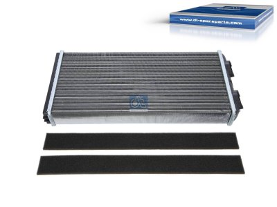 DT Spare Parts - Heat exchanger, L: 370 mm, W: 190 mm, T: 43 mm - 3.82231