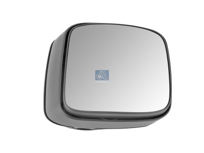 DT Spare Parts - Wide view mirror, right, heated, electrical, R: 300 mm - 3.86035