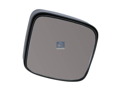 DT Spare Parts - Wide view mirror, left, heated, electrical, R: 300 mm - 3.86033