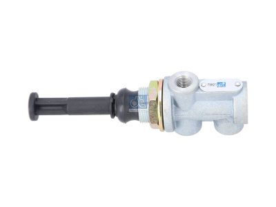 DT Spare Parts - Exhaust brake valve, with plastic tappet, M12 x 1,5, M26 x 1,5, max. 10 bar, Ls: 5.7 mm, Lp: 95.6 mm - 4.60413