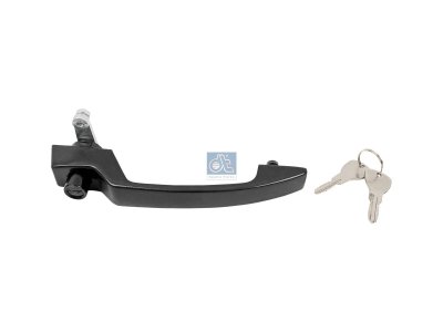 DT Spare Parts - Door handle, black - 4.60516
