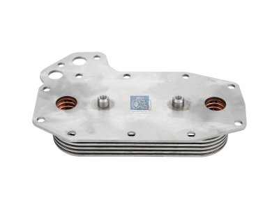 DT Spare Parts - Oil cooler, without housing, L: 254 mm, W: 170 mm, T: 67 mm - 4.61889