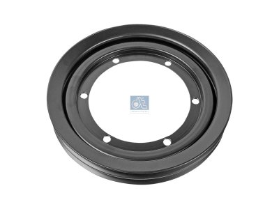 DT Spare Parts - Pulley, d: 132 mm, b: 9 mm, P: 146 mm, DP: 233 mm, W: 36 mm, 2 grooves - 4.62134
