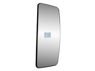 DT Spare Parts - Mirror glass, main mirror, heated, 24 V, R: 1200 mm, W: 188 mm, H: 433 mm - 4.62569