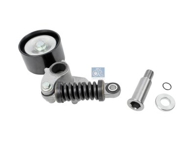 DT Spare Parts - Belt tensioner, with steel roller, D: 80 mm, W: 48 mm - 4.62702