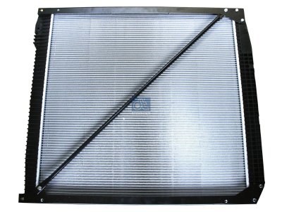 DT Spare Parts - Radiator, L: 818 mm, W: 808 mm, T: 42 mm - 4.62674