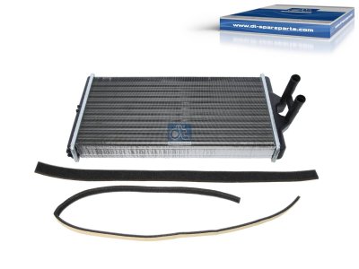 DT Spare Parts - Heat exchanger, L: 318 mm, W: 177 mm, T: 42 mm - 4.62733