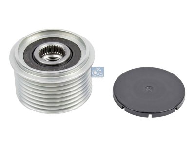 DT Spare Parts - Pulley, M16 x 1,5, DP: 57.4 mm, W: 45.5 mm, 8 grooves - 4.62703