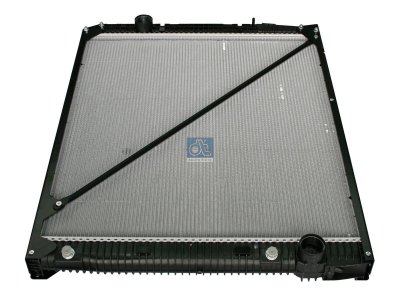 DT Spare Parts - Radiator, L: 902 mm, W: 808 mm, T: 42 mm - 4.62684